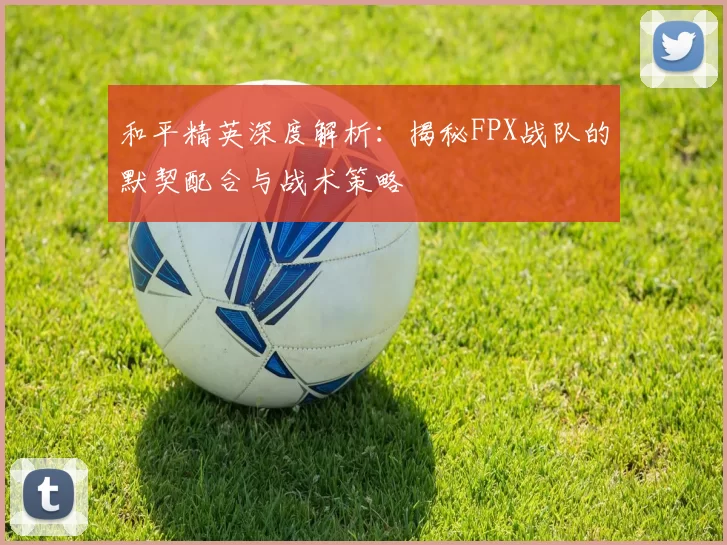 和平精英深度解析：揭秘FPX战队的默契配合与战术策略